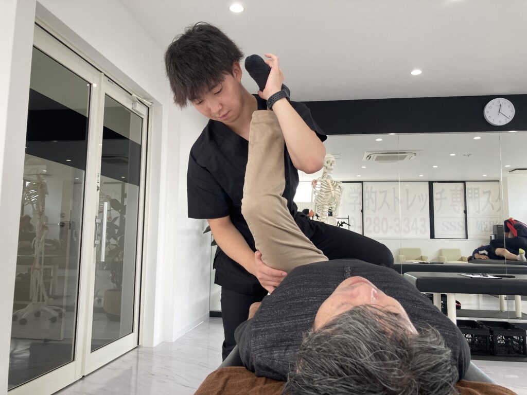 神経系ストレッチにより、膝の痛み、変形性膝関節症、関節性リウマチ、半月板損傷が改善していく様子